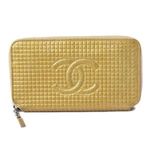 CHANEL 3-FWallet Lambskin Black